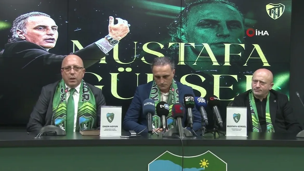 Kocaelispor’da Mustafa Gürsel dönemi başladı 20 ŞUBAT 2024 | Ajansspor