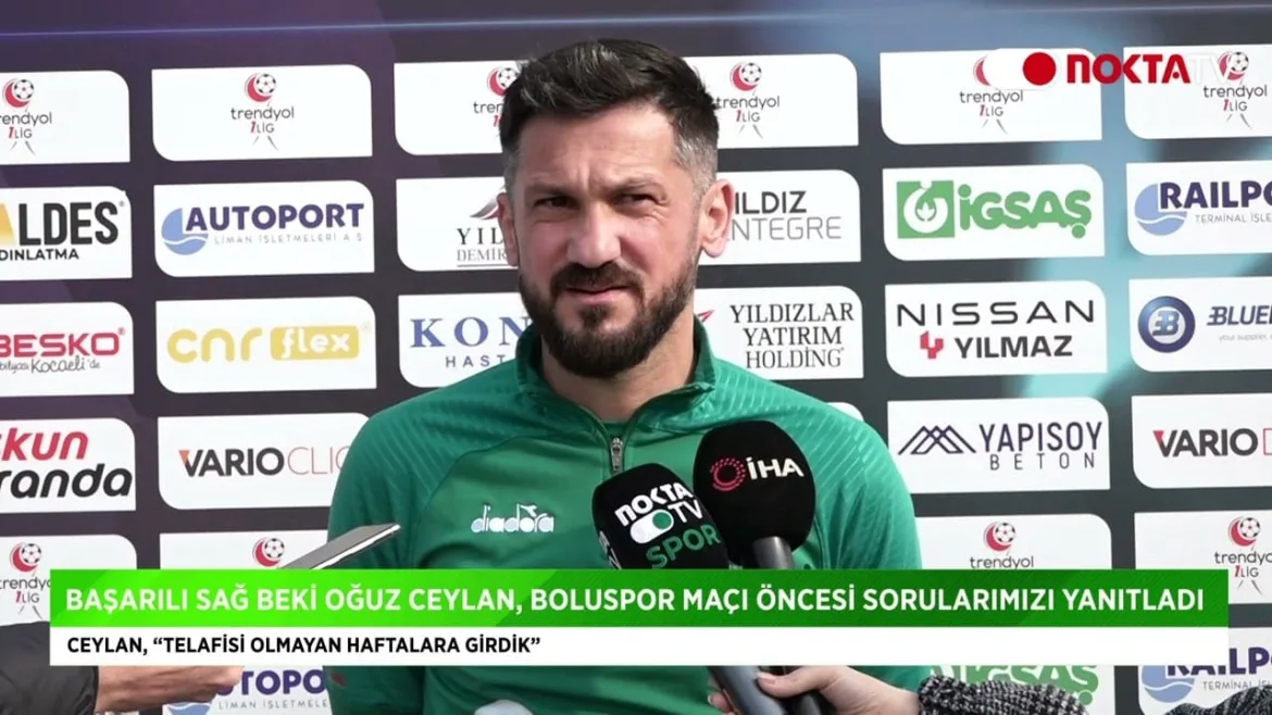 Oğuz Ceylan: Telafisi olmayan haftalara girdik 09 Şubat 2024  Nokta TV