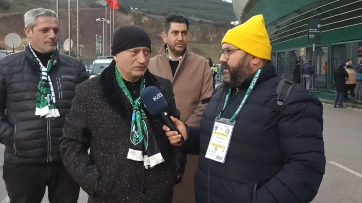 Şanlıurfaspor maçı öncesi Kocaelispor Yöneticisi Yaşar Arslan konuştu 17 Şubat 2024 | Özgür Kocaeli