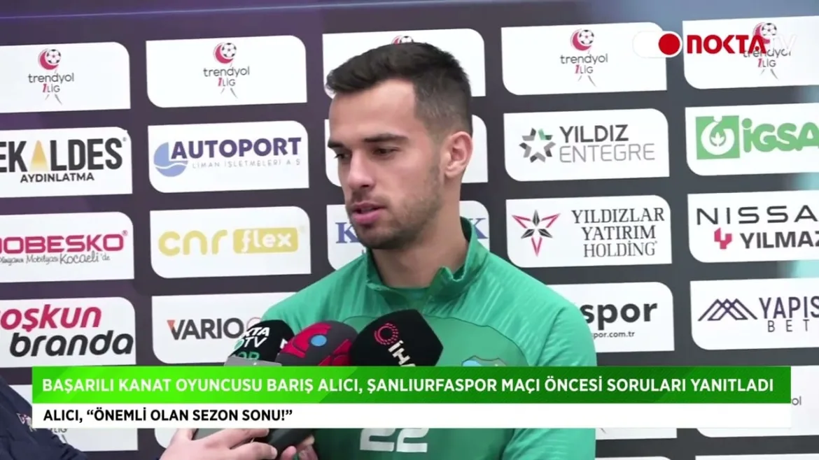 Barış Alıcı: Önemli olan sezon sonu! 15 Şubat 2O24 | Nokta TV