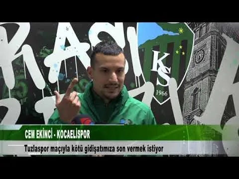 CEM EKİNCİ KOCAELİSPOR 9 Mart 2024 | tv41