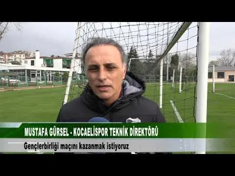 MUSTAFA GÜRSEL KOCAELİSPOR TEKNİK DİREKTÖRÜ 14 Mart 2024 | tv41