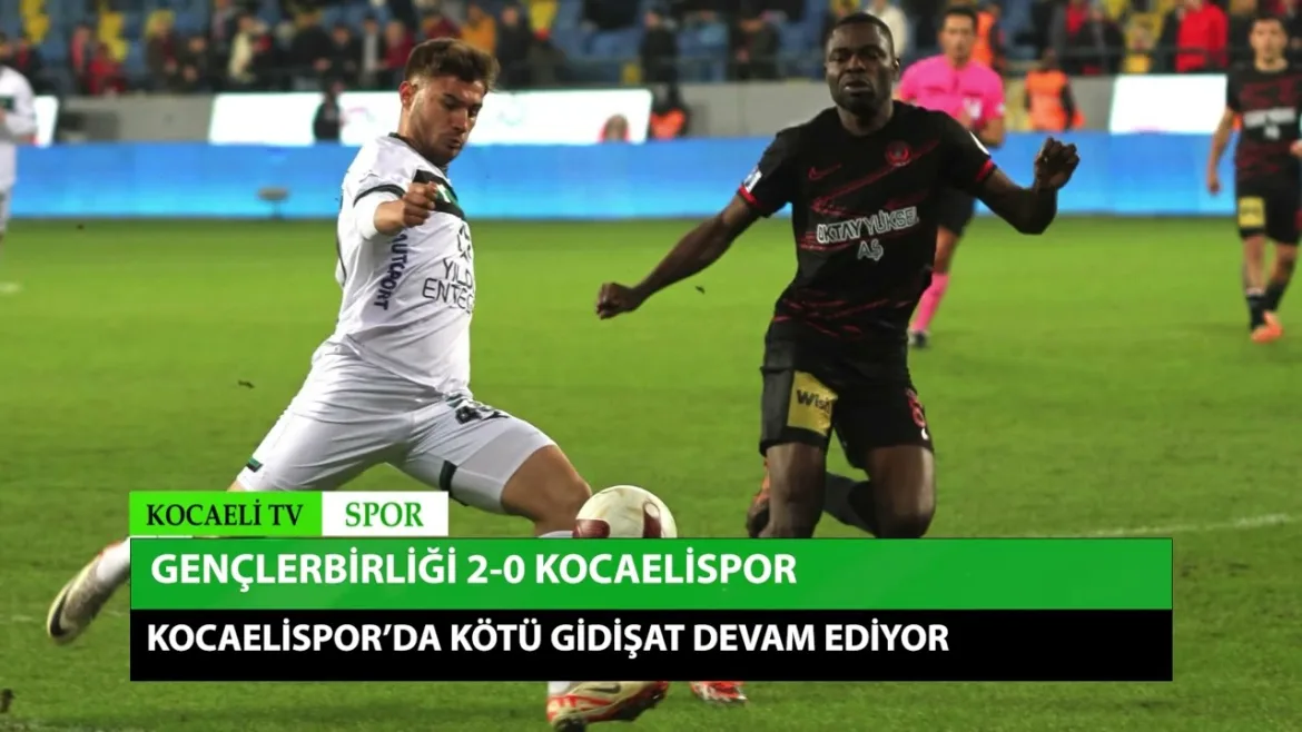 GENÇLERBİRLİĞİ 2-0 KOCAELİSPOR 16 Mart 2024 | Kocaeli TV