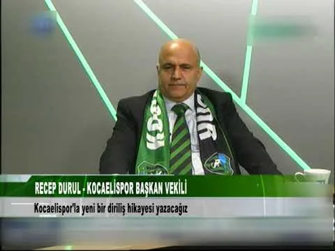 RECEP DURUL KOCAELİSPORLA YENİ BİR DİRİLİŞ HİKAYESİ YAZACAĞIZ 27 Mart 2024 | tv41