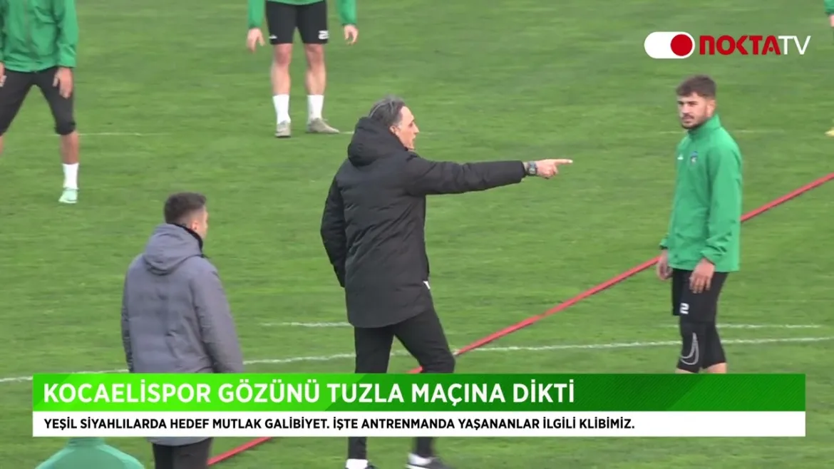 Kocaelispor gözünü Tuzla maçına dikti 6 Mart 2024 | Nokta TV