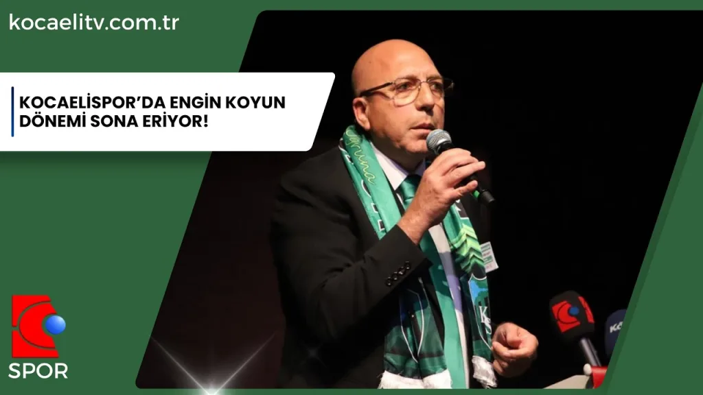 KOCAELİSPOR'DA ENGİN KOYUN DÖNEMİ SONA ERDİ 16 Mart 2024 | Kocaeli TV