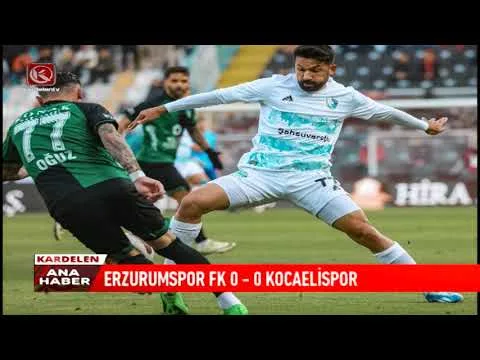 ERZURUMSPOR FK 0 – 0 KOCAELİSPOR 03 Mart 2024 | Kardelen TV