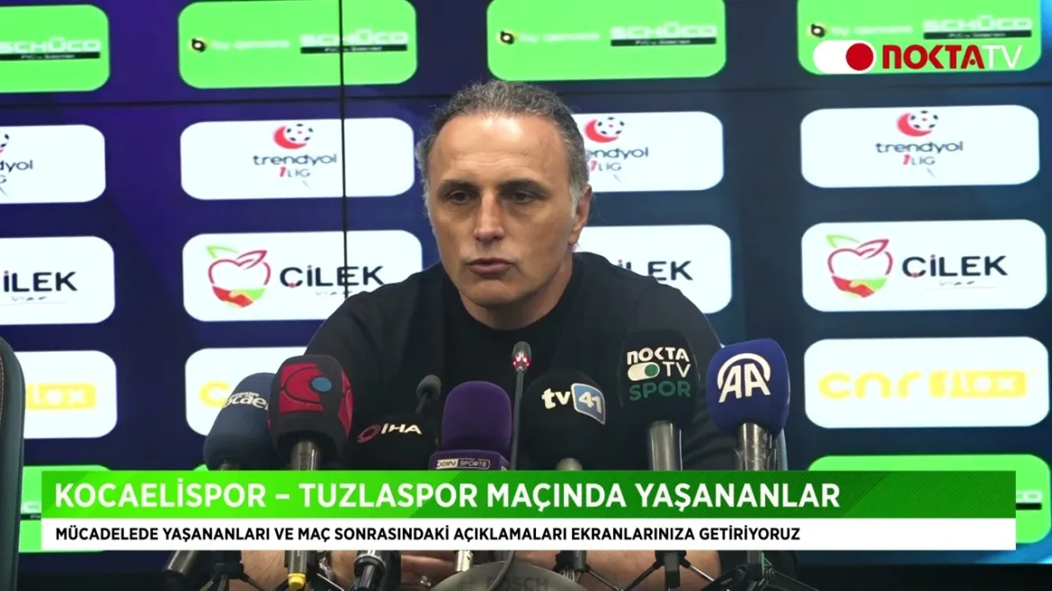Kocaelispor – Tuzlaspor maçında yaşananlar 12 Mart 2024 | Nokta TV