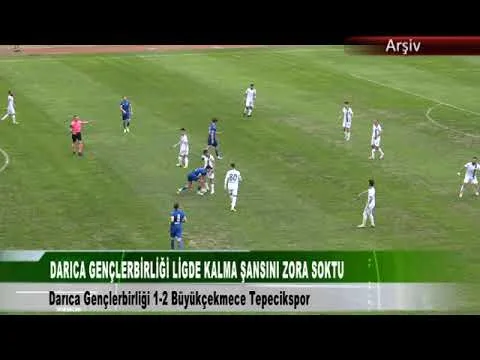 DARICA GENÇLERBİRLİĞİ TEPECİKSPOR MAÇI 26 Mart 2024 | tv41