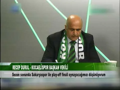 RECEP DURUL SAKARYASPOR İLE PLAY OFF FİNALİ OYNAYACAĞIZ 27 Mart 2024 | tv41