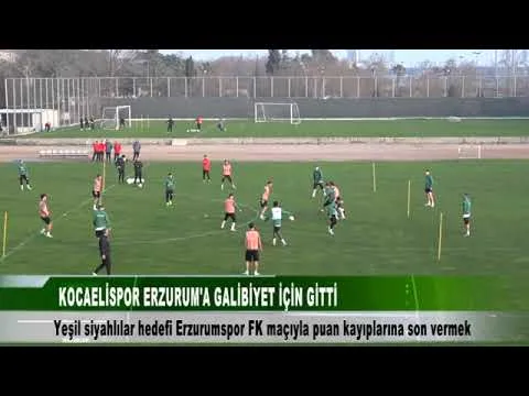 KOCAELİSPOR ERZURUM’A GİTTİ 01 Mart 2024 | tv41