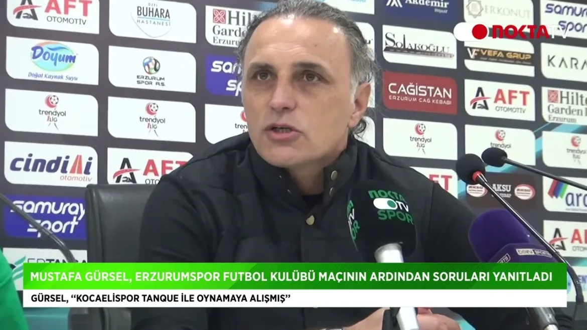 Mustafa Gürsel: Kocaelispor Tanque ile oynamaya alışmış 5 Mart 2024 | Nokta TV