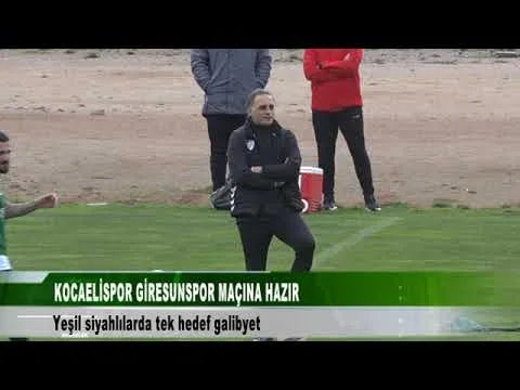 KOCAELİSPOR GİRESUNSPOR MAÇINA HAZIR 13 Nisan 2024 | tv41