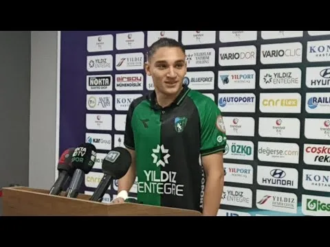 Göztepe maçı sonrası Emir Ortakaya konuştu 4 Nisan 2024 | Özgür Kocaeli