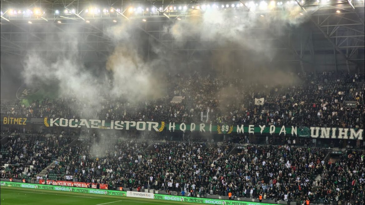 Kocaelispor 3-2 Göztepe | Tribün Klibi ve maçtan kesitler 4 Nisan 2024 | Emrah Özşahin