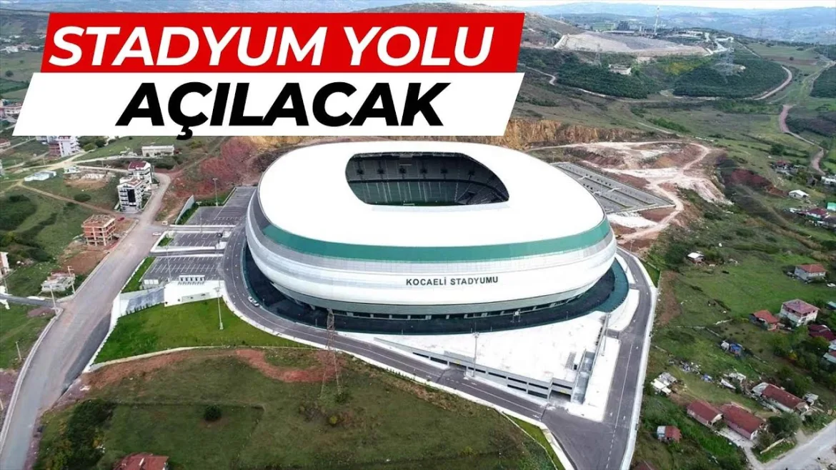 KOCAELİ STADYUMU’NUN YENİ YOLU AÇILIYOR 2 Nisan 2024 | Kocaeli TV