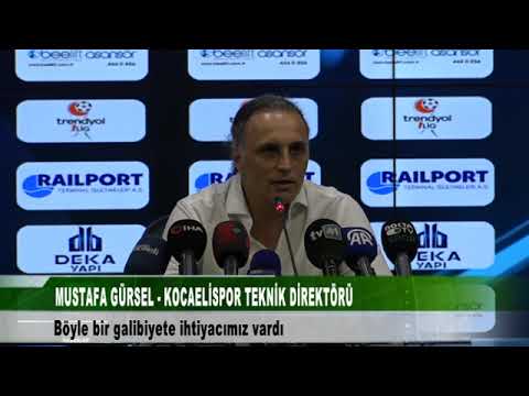 MUSTAFA GÜRSEL KOCAELİSPOR TEKNİK DİREKTÖRÜ 4 Nisan 2024 | tv41