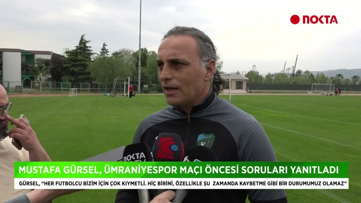 Mustafa Gürsel: Her futbolcu bizim için değerli 18 Nisan 2024 | Nokta TV