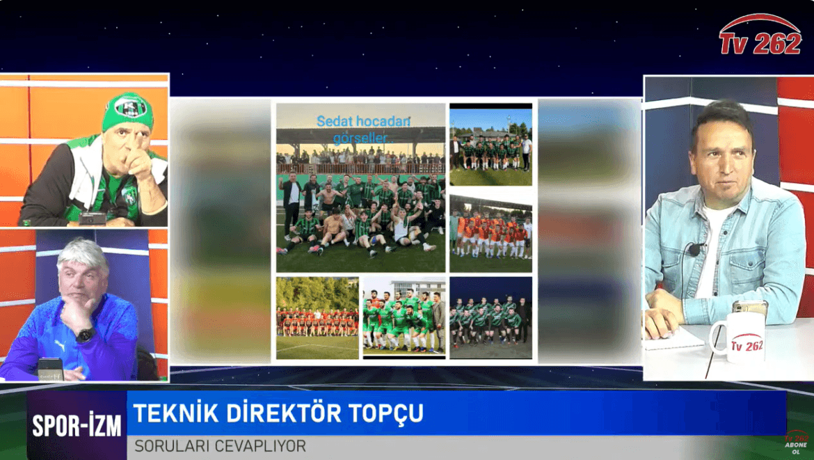 SPOR-İZM – SEDAT TOPÇU 8 Nisan 2024 | TV 262