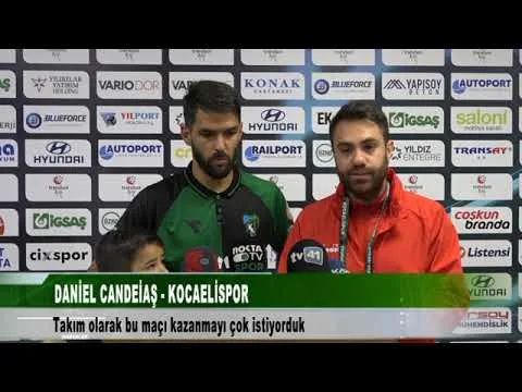 DANİEL CANDEİAŞ KOCAELİSPOR 4 Nisan 2024 | tv41