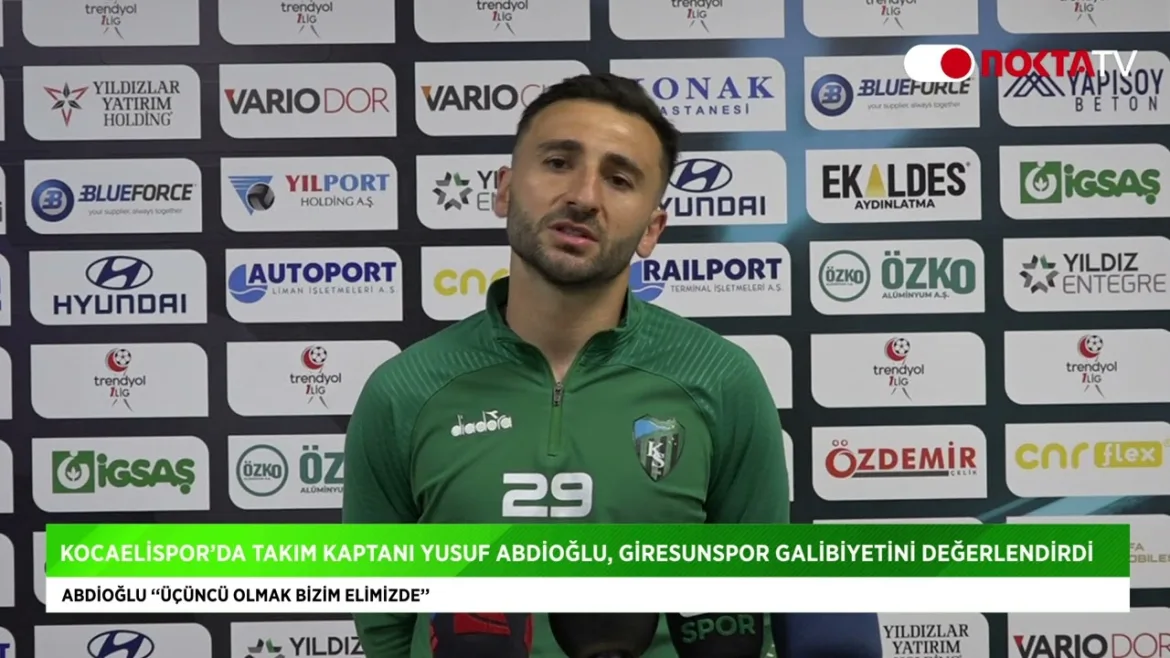 Yusuf Abdioğlu: Üçüncü olmak bizim elimizde 15 Nisan 2024 | Nokta TV