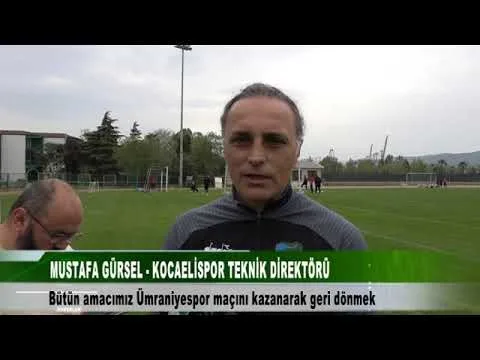 MUSTAFA GÜRSEL KOCAELİSPOR TEKNİK DİREKTÖRÜ 22 Nisan 2024 | tv41