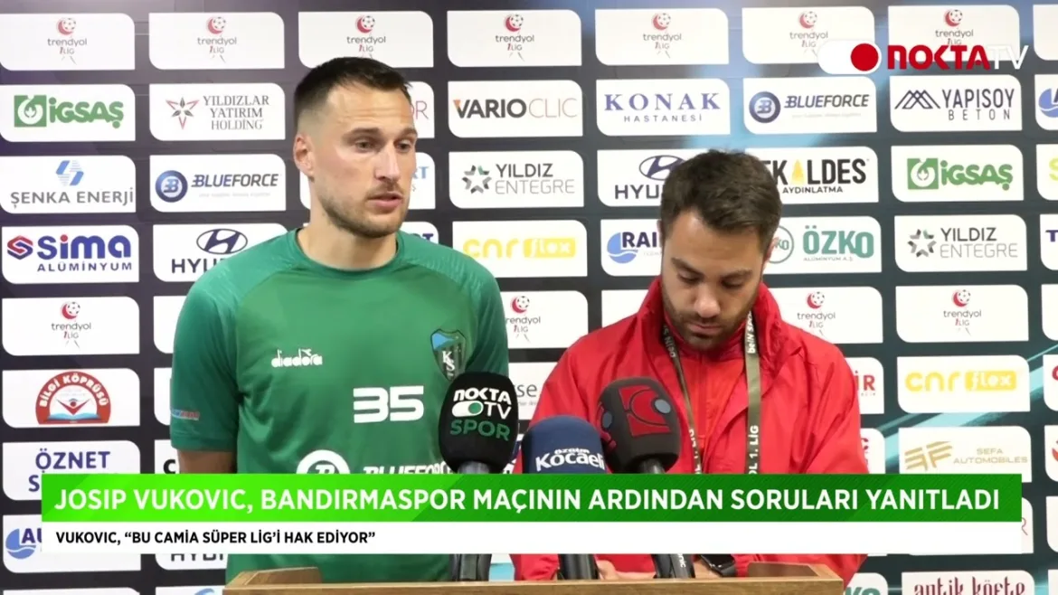 Vukovic: Bu camia Süper Lig’i hak ediyor 29 Nisan 2024 | Nokta TV