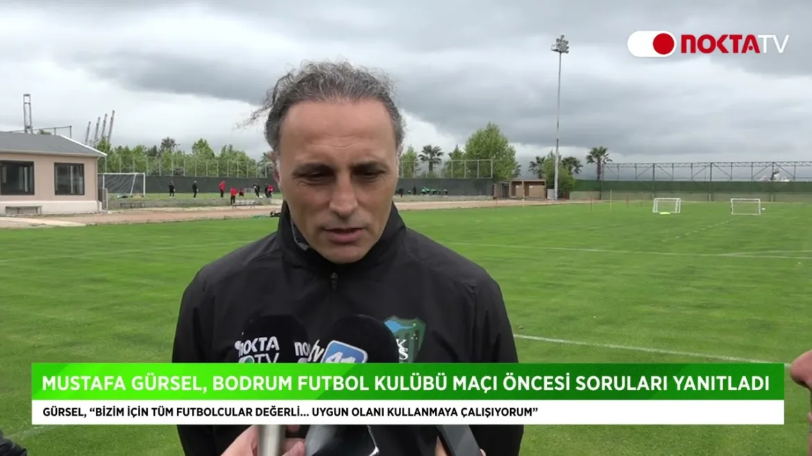 Mustafa Gürsel: Tüm futbolcular değerli… Uygun olanı kullanmaya çalışıyorum 3 Mayıs 2024 | Nokta TV