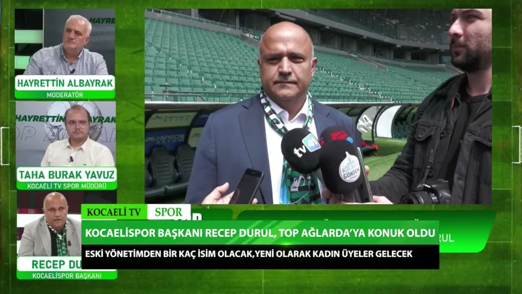 KOCAELİSPOR'DA RECEP DURUL'UN YENİ YÖNETİM LİSTESİ HAZIR MI? KİMLER DEVAM EDİYOR? 28 Mayıs 2024 | Kocaeli TV
