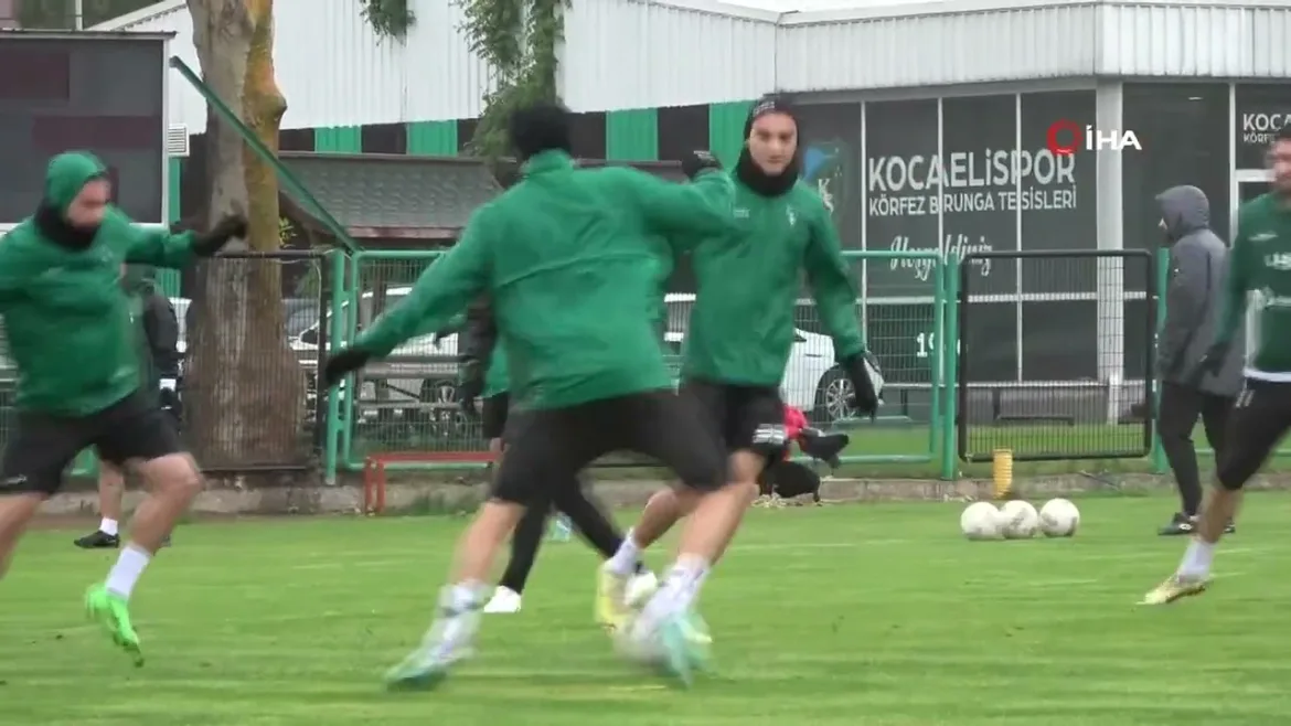 Kocaelispor, Çorum FK maçı hazırlıklarını sürdürdü 13 Mayıs 2024 | Ajansspor