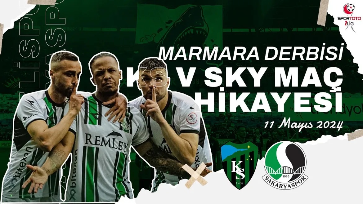 KOCAELİSPOR v SAKARYASPOR MAÇ HİKAYESİ (0-2 | 2023/24)12 Mayıs 2024 | Talha Coşkun