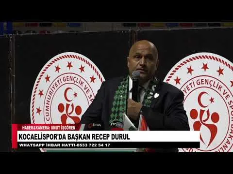 KOCAELİSPOR’DA BAŞKAN RECEP DURUL 10 Haziran 2024 | tv41