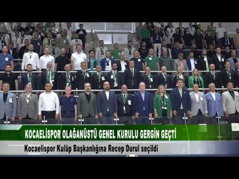 KOCAELİSPOR GENEL KURULU GERGİN GEÇTİ 11 Haziran 2024 | tv41