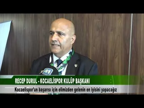 RECEP DURUL YENİ SEZONDA ŞAMPİYON OLACAĞIZ 6 Haziran 2024 | tv41