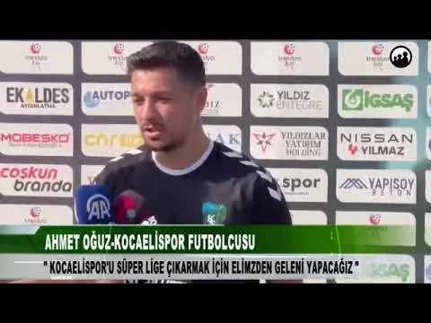 AHMET OĞUZ KOCAELİSPOR FUTBOLCUSU 3 Temmuz 2024 | tv41