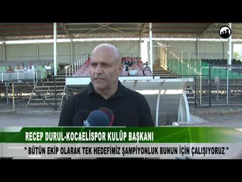 RECEP DURUL KOCAELİSPOR KULÜP BAŞKANI 2 Temmuz 2024 | tv41