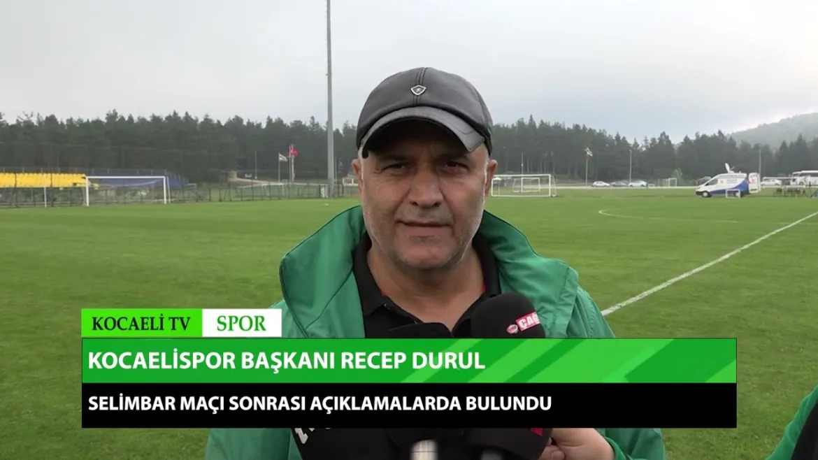 KOCAELİSPOR BAŞKANI RECEP DURUL SELİMBAR MAÇI SONRASI AÇIKLAMALARDA BULUNDU 13 Temmuz 2024 | Kocaeli TV