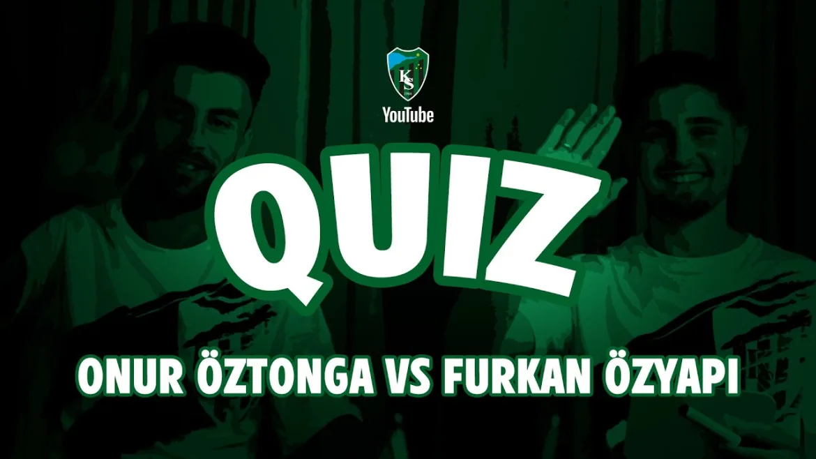 QUIZ | Onur Öztonga VS Furkan Özyapı 8 Temmuz 2024 | Kocaelispor