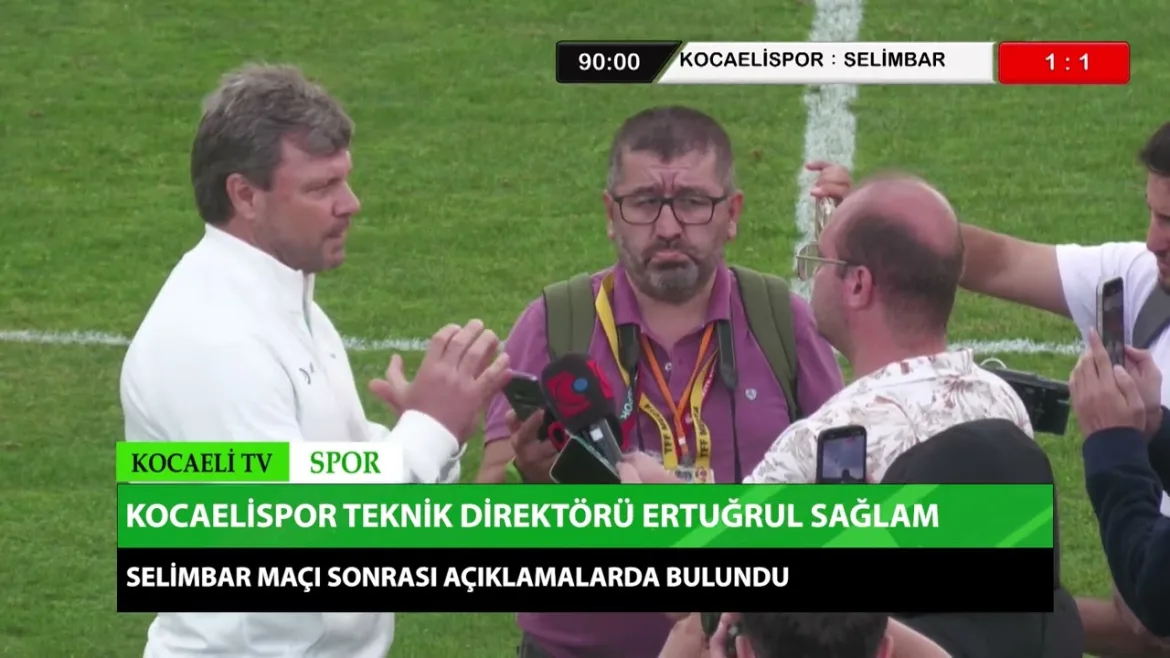 KOCAELİSPOR TEKNİK DİREKTÖRÜ ERTUĞRUL SAĞLAM SELİMBAR MAÇI SONRASI AÇIKLAMALARDA BULUNDU 13 Temmuz 2024 | Kocaeli TV
