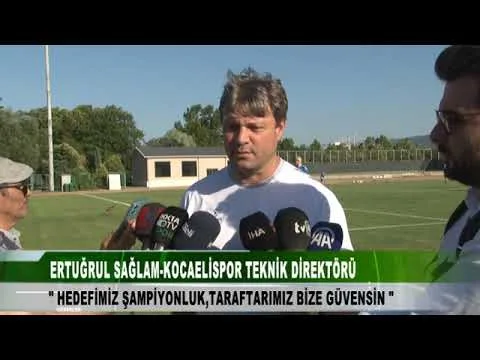 ERTUĞRUL SAĞLAM KOCAELİSPOR TEKNİK DİREKTÖRÜ 2 Temmuz 2024 | tv41