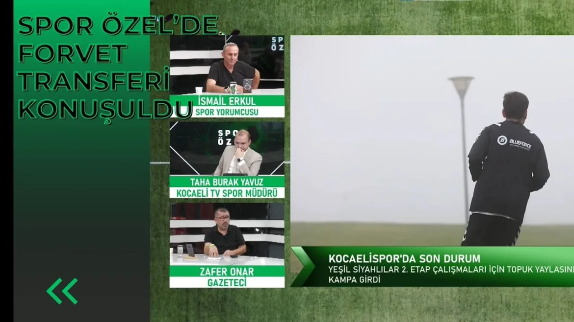 KOCAELİSPOR FORVET TRANSFERİNDE İŞİ SIKI TUTUYOR 9 Temmuz 2024 | Kocaeli TV