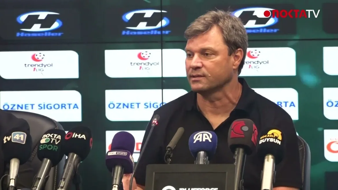 Kocaelispor 1 – 0 Erzurumspor | Ertuğrul Sağlam: “Eksiklerimizi Biliyoruz” 24 Ağustos 2024 | Ajansspor