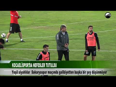 KOCAELİSPOR SAKARYASPOR MAÇINA HAZIR 9 Kasım 2024 | tv41