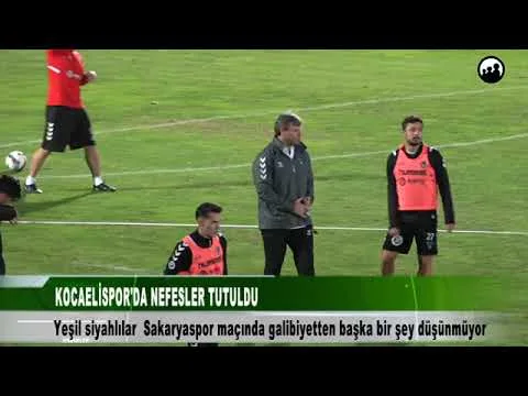 KOCAELİSPOR SAKARYASPOR MAÇINA HAZIR 9 Kasım 2024 | tv41