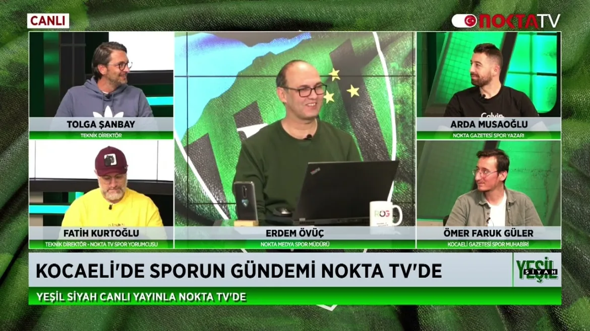 Sakaryaspor 0 – 1 Kocaelispor | Erdem Övüç İle Yeşil Siyah 12 Kasım 2024 | Nokta TV