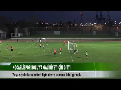 KOCAELİSPOR BOLU’YA GİTTİ 21 Aralık 2024 | tv41