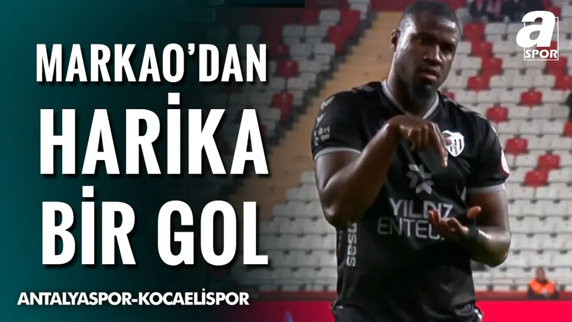 GOL Markao | Antalyaspor 3-1 Kocaelispor | Ziraat Türkiye Kupası D Grubu | 07.01.2025 | A SPOR