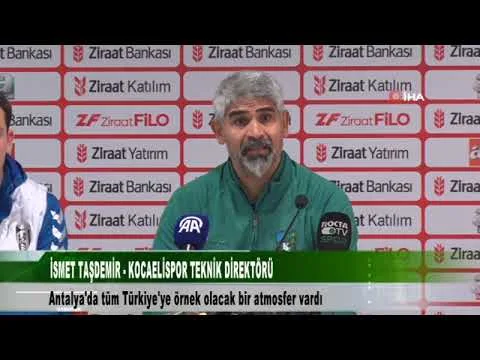 İSMET TAŞDEMİR KOCAELİSPOR TEKNİK DİREKTÖRÜ 9 Ocak 2025 | tv41