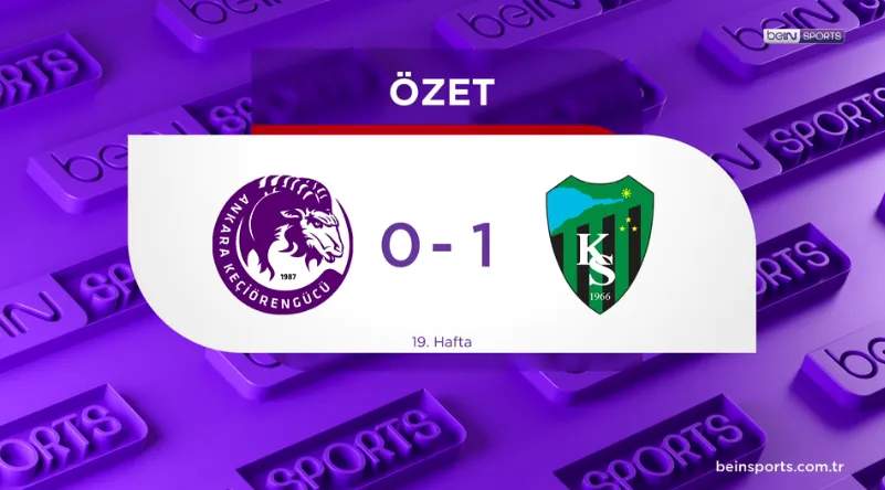 ÖZET | Lider başkentten galibiyetle döndü 12 Ocak 2025 | BeIN Sports