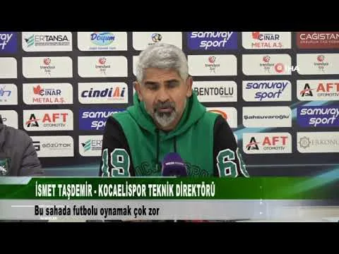 İSMET TAŞDEMİR KOCAELİSPOR TEKNİK DİREKTÖRÜ 3 Şubat 2025 | tv41